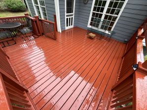 Deck Cleaning Job In Chapel Hill, NC (2)