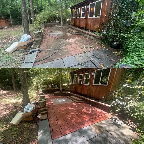 Before and After Pressure Washing Services in Durham, NC (1)