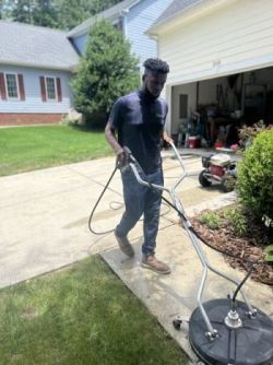 Concrete Cleaning, Power Washing in Chapel Hill, North Carolina